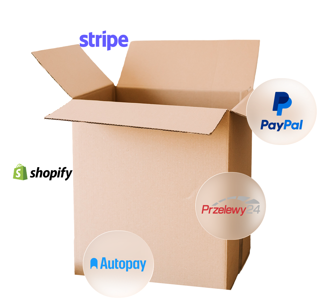 Metode de plată și livrare – Stripe, PayPal, Shopify, Przelewy24, Autopay