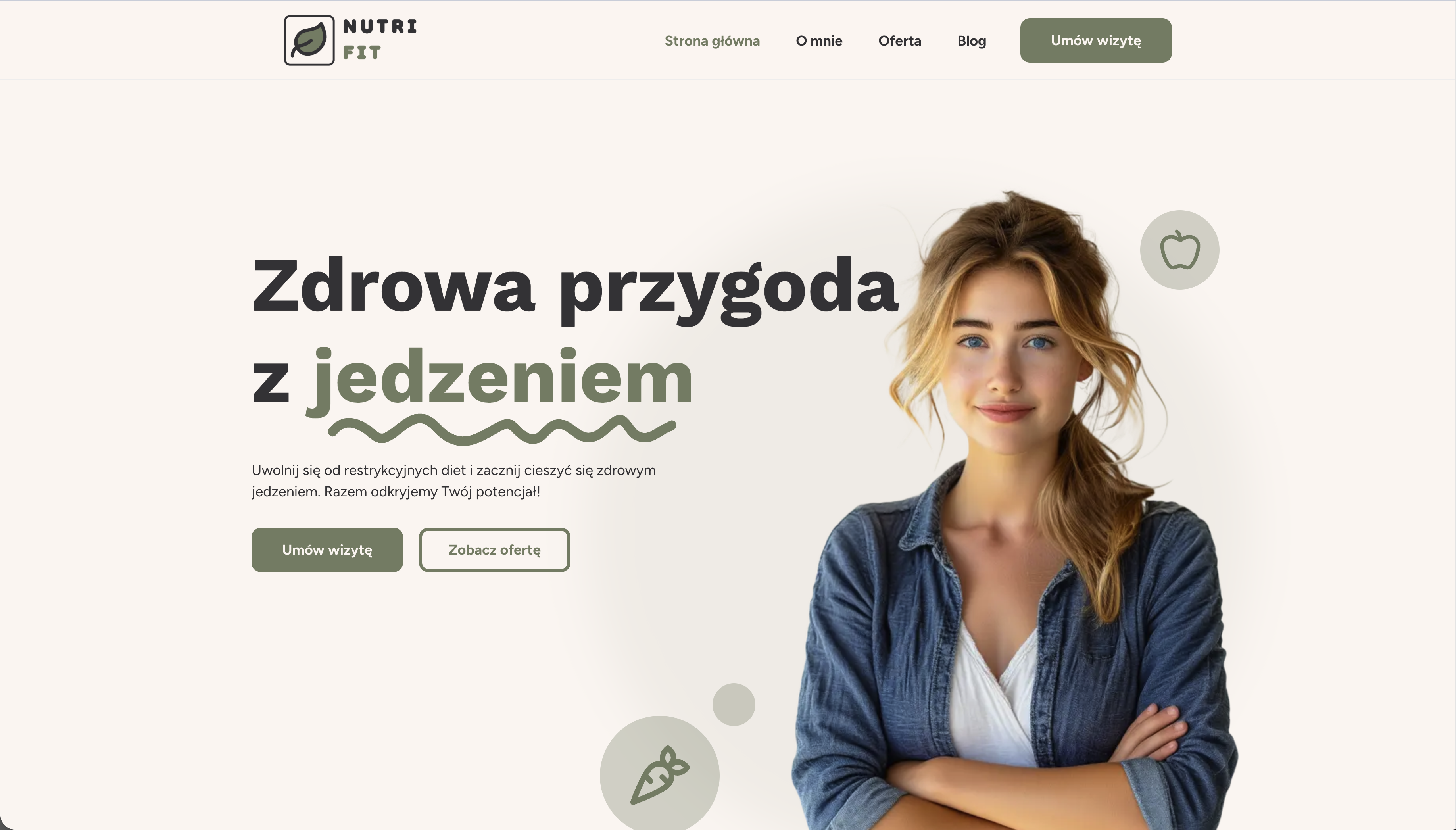 Șablon de site web