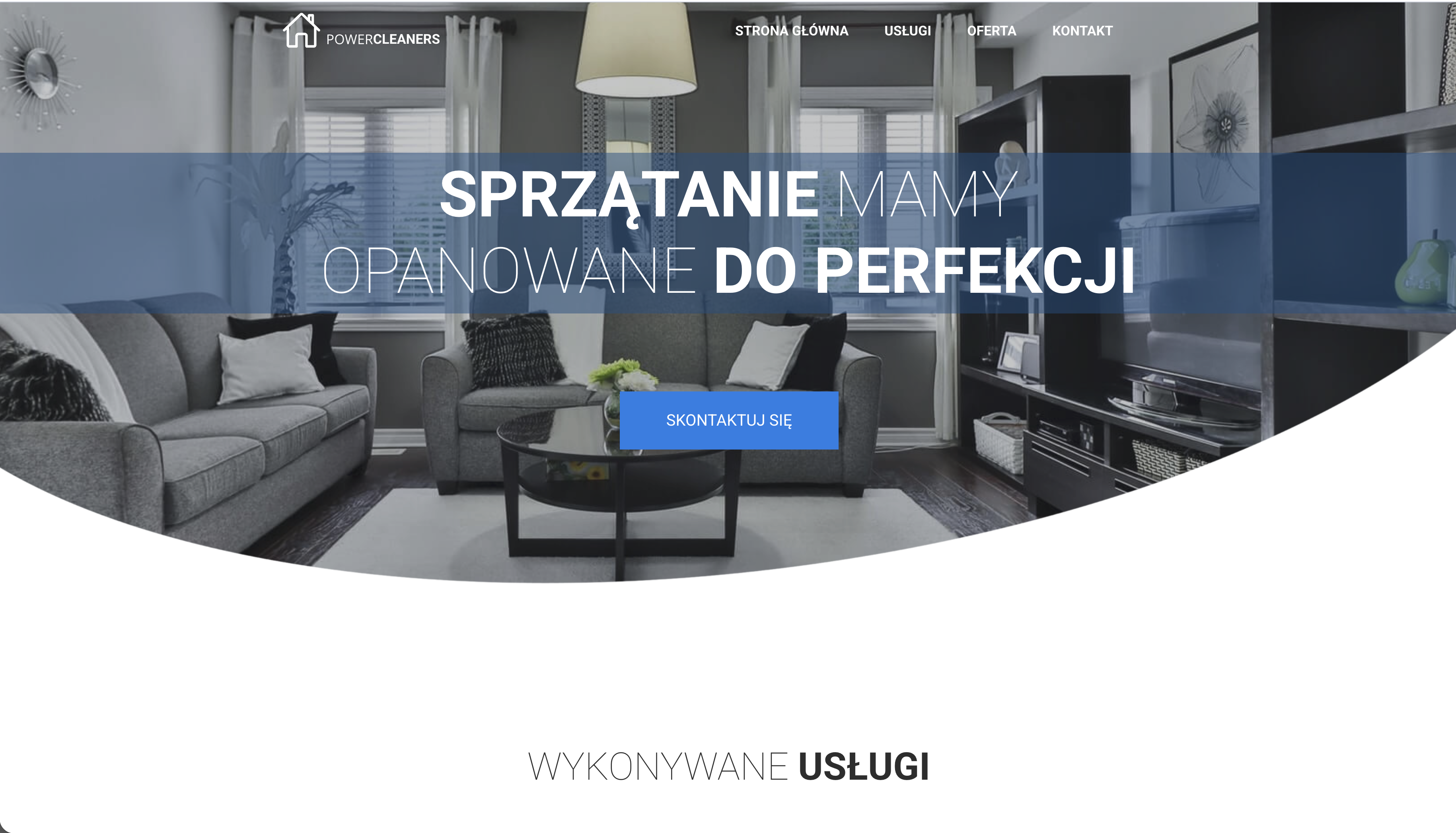 Șablon de site web